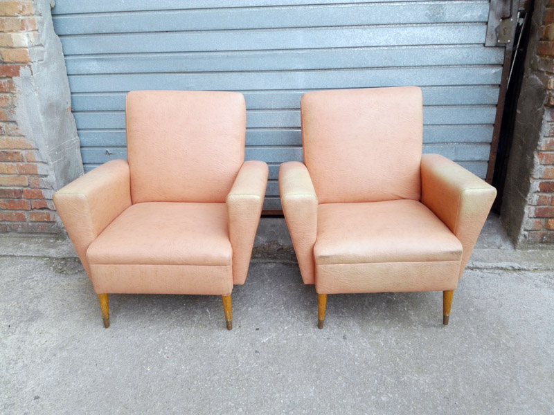 butaca madera skay rosa desgastado 43-80x78x66 2u